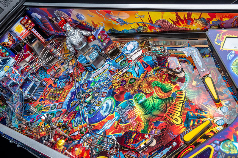 Godzilla Pinball Machine LE Version by STERN Pinball For Sale UK.